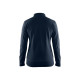 Sweat-shirt zippé coton femme 3372115 - Couleur et taille au choix 