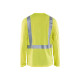 T-shirt à manches longues col V haute-visibilité anti-UV 33831011 - Couleur et taille au choix 