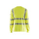 T-shirt multinormes manches longues Jaune-Fluo 34811761 - Taille au choix 