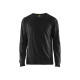 T-shirt à manches longues retardant flamme 34831737 - Couleur et taille au choix Noir