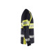 T-shirt à manches longues multinormes Marine/Jaune-Fluo 34841761 - Taille au choix 