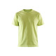 T-shirt uni 100% coton 35251042 - Couleur et taille au choix Vert citron