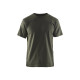 T-shirt uni 100% coton 35251042 - Couleur et taille au choix Vert kaki