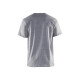 T-shirt uni Gris-Chiné 35251043 - Taille au choix 