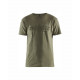 T-shirt imprimé 3d homme blaklader - Couleur et taille au choix Vert automne 