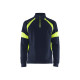 Sweat col camionneur visible 35501158 - Couleur et taille au choix Marine-Jaune fluo
