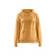 Sweat à capuche 3D femme coloris au choix 35601158 Miel doré