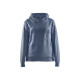 Sweat à capuche 3D femme coloris au choix 35601158 Bleu Paon