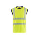 Gilet haute-visibilité sans manches 35751013 - Couleur et taille au choix Jaune-fluo-marine