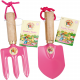 Sac de jardinage enfant 6 accessoires - Couleur au choix 
