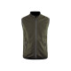 Gilet softshell +stretch sans manches 38502516 - Couleur et taille au choix Vert kaki-Noir