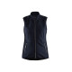 Gilet softshell +stretch femme 38512516 - Couleur au choix Marine-Foncé-noir