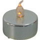 12 bougies argent leds 