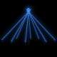 Lumières d'arbre de noël int/ext 576 led 3,6 m - Couleur de l'éclairage au choix Bleu