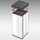 Hailo poubelle big-box swing taille xxl 71 l acier inoxydable 0880-101 