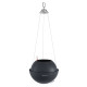 Jardinière suspendue bola color 23 all-in-one ardoise 