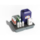Bac pour paillasse avec caillebotis amovible 40 L 100 kg - FIMM - 845008049 