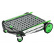 Chariot pliant Clax® équipé d'une caisse pliable 60 kg - 805010691 
