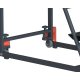 Escabeau roulant étroit charge 150 kg 3 marches ht plateforme 760 mm 
