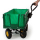 Chariot charrette de jardin main 550 kg outils jardinage helloshop26 0208004 