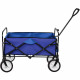 Chariot de jardin pliable 80 kg outils jardinage - Couleur au choix Bleu