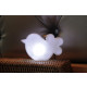 Oiseau lumineux micro à poser led 