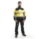 Veste transport haute-visibilité Jaune-Fluo/Noir 40511811 - Taille au choix 