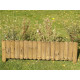 Bordure rigide marron fsc mixte 