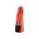 Veste de pluie longue niveau 1 haute-visibilité 43242000 - Couleur et taille au choix 