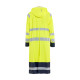 Manteau de pluie niveau 1 haute-visibilité 43252000 - Couleur et taille au choix 