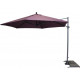 Parasol déporté hexagonal diamètre 3,5m - Couleur au choix Violet