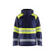 Veste hardshell haute-visibilité 44201977 - Couleur et taille au choix Marine-Jaune-fluo