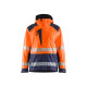 Veste hardshell classe 3 haute-visibilité 44351987 - Couleur et taille au choix Orange fluo-marine