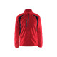 Veste micropolaire bicolore 47302510 - Couleur et taille au choix Rouge-Noir
