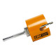 Scie cloche pour  bois / plastique h=52 d=52 (2-3/64") z3 dx *meche de elargessiment non comprise* 
