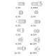 Vis stei  m6x10  uni-5925 990.106.00 