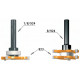 Fraise disque z3  hw  f=8  d=47,6x4 823.340.11 