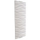 Radiateur sèche serviette électrique design ondulation 