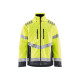 Veste doublée haute-visibilité coloris au choix 47801977 Jaune fluo-Gris moyen