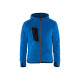 Veste en moumoute à capuche 48632502 - Taille au choix Bleu