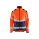 Veste softshell haute-visibilité 48772516 - Couleur au choix Orange fluo-marine