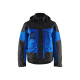 Veste hiver à capuche 48861977 - Couleur au choix Bleu-roi-Noir