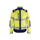 Veste polaire coupe-vent haute-visibilité 48882524 - Couleur et taille au choix Jaune fluo-Marine