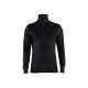 Haut de sous-vêtements col camionneur retardant flamme Noir 48981725 - Taille au choix 