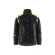 Veste doublée artisan détails fluo 49151370 - Couleur et taille au choix Noir-jaune fluo