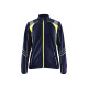 Veste micropolaire visible femme 49731010 - Couleur au choix Marine-Jaune-fluo