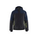 Veste hiver stretch STRIKER 49911917 - Couleur au choix Bleu-marine-foncé/Jaune-Fluo