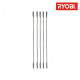 5 lames à chantourner ryobi pour scie à chantourner rsw1240g ssb18tpi 