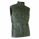 Gilet sans manches multipoches doublé polaire traité déperlant safari lma - Couleur et taille au choix Kaki