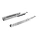 Coulisse à sortie totale Quadro V6 YOU M (30 kg) avec Silent System, compatible avec push to open silent, 600 mm, gauche et droit - HETTICHE - 9256896 